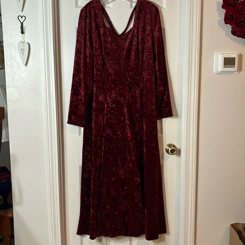 Molly Malloy velvet dress, size 16